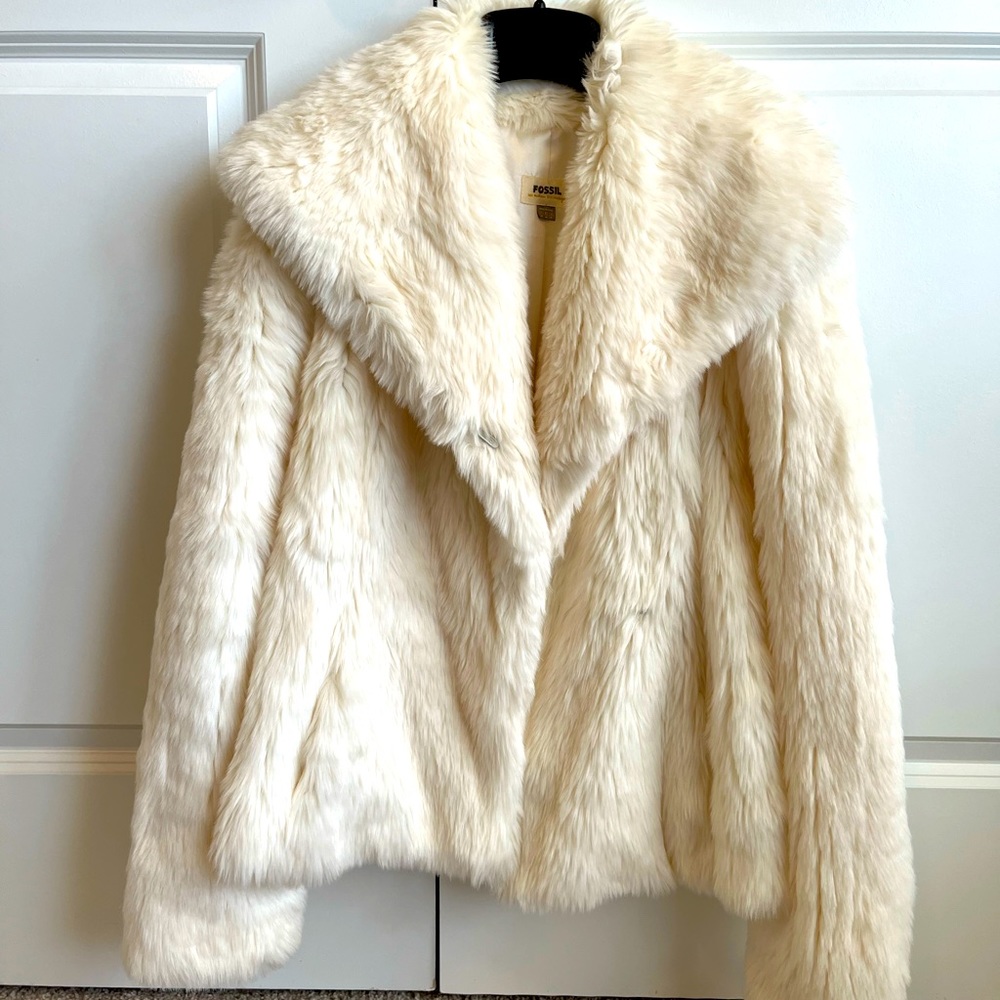 Fossil Faux Fur Jacket